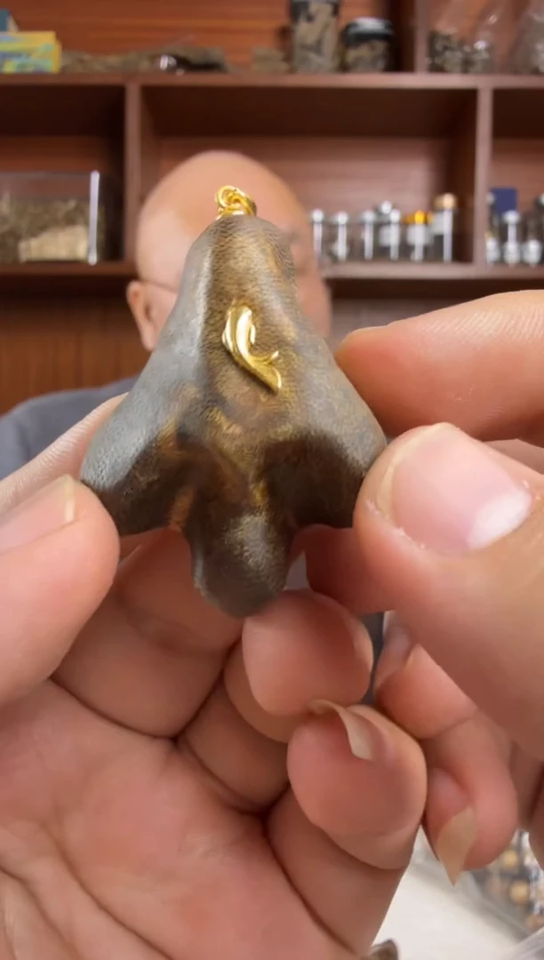 沉香沉香碎屑奇楠沉香沉浮包头壳子原材料一块6.4g