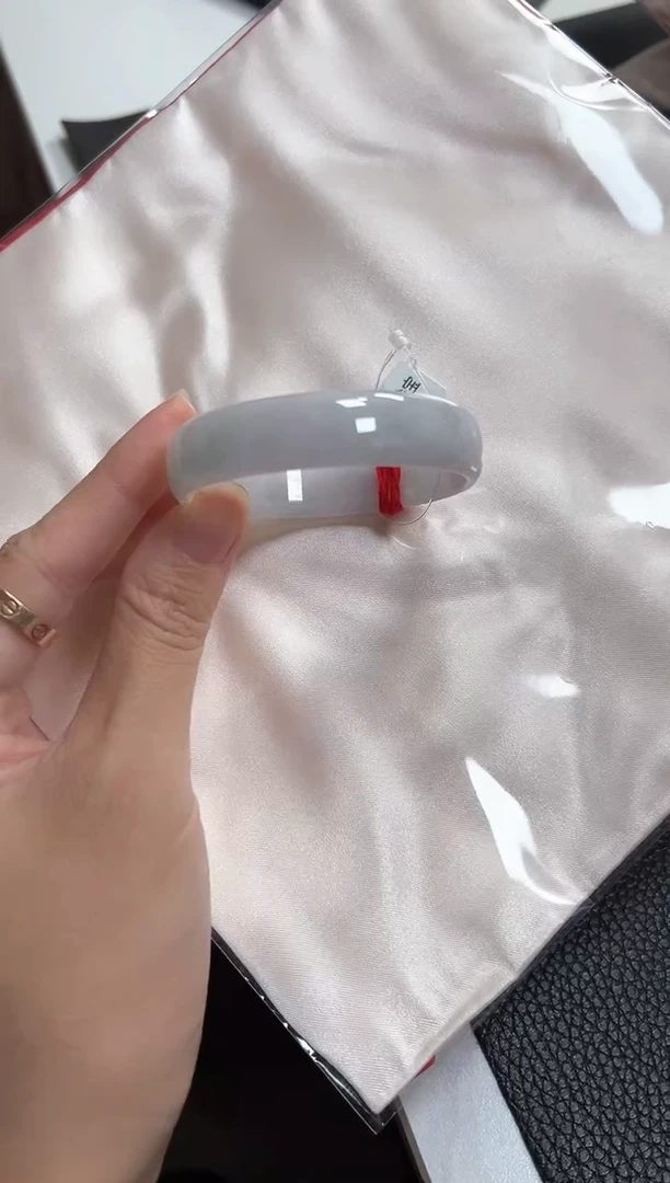 未镶嵌手镯翡翠圈口53