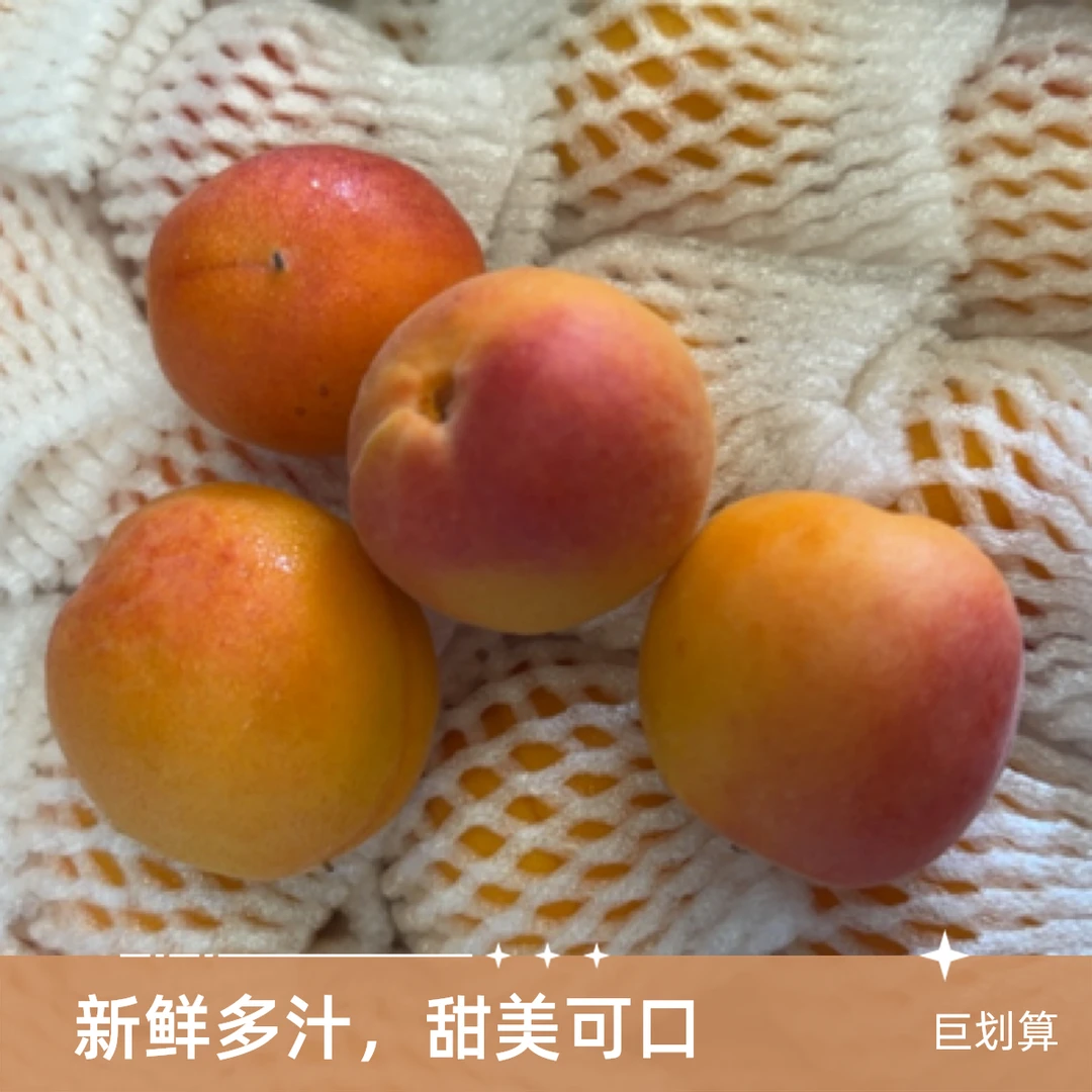 新疆空运小红杏吊干杏2.5～3斤杏同城配送杏子同城送新疆维吾尔自治区