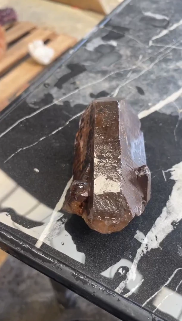 【闪购商品】烟晶原石未镶嵌天然茶水晶原石摆件