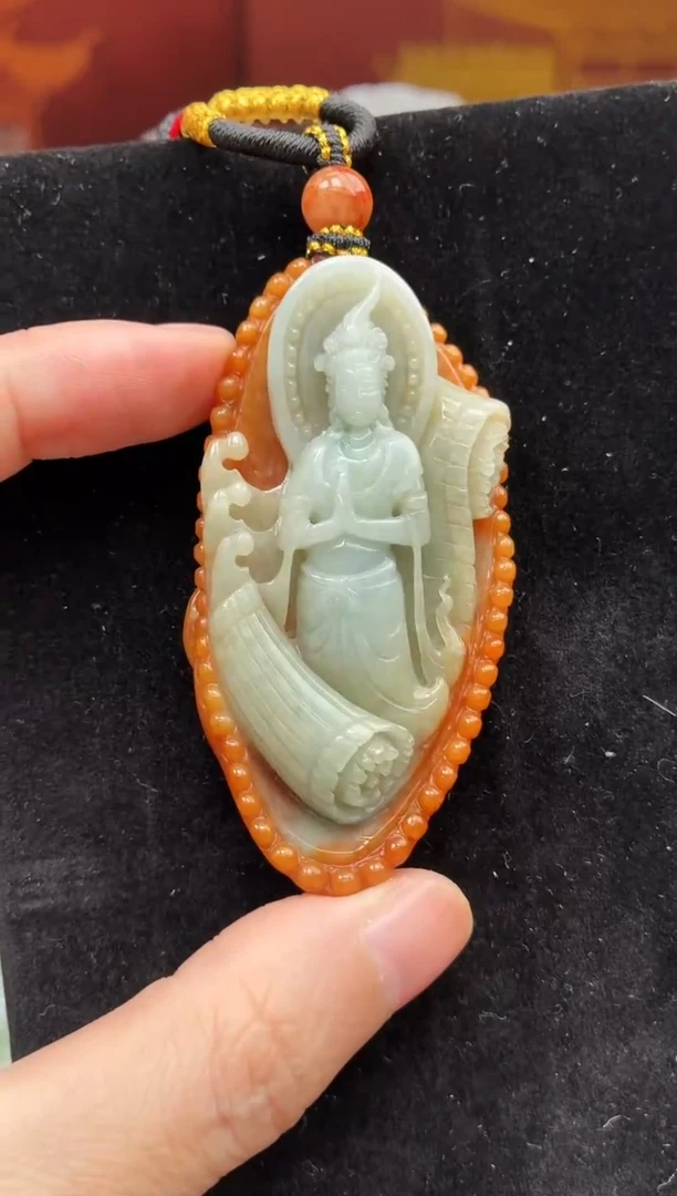 颈饰未镶嵌翡翠牌子