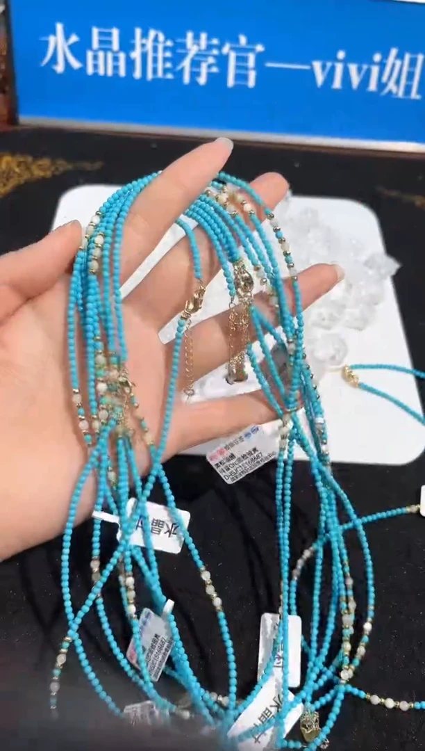 【闪购商品】水晶手链未镶嵌美松锁骨链