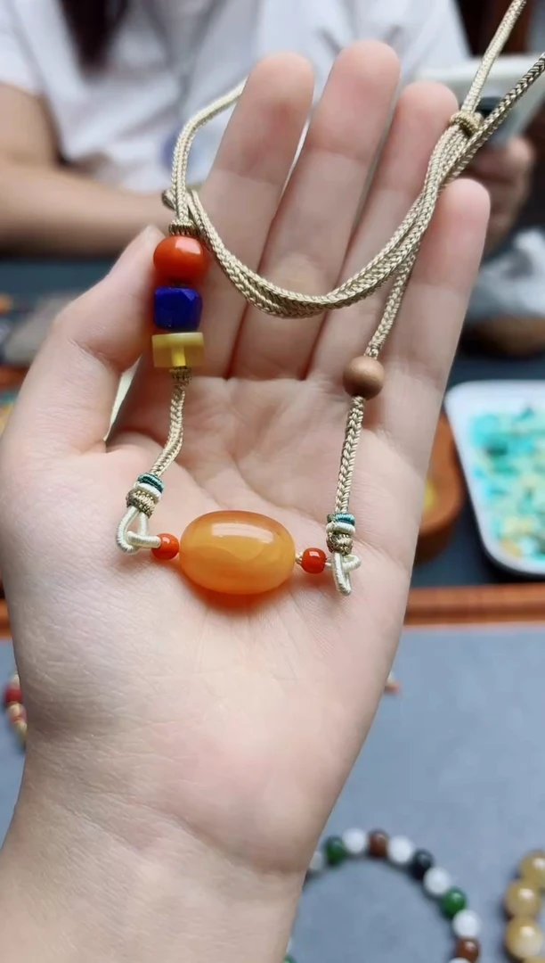 未镶嵌琥珀裸石蜜蜡吊坠*1 GW