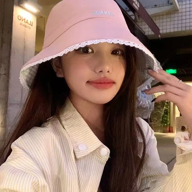 双面渔夫帽女春夏季大帽檐防晒遮阳帽防紫外线太阳帽百搭水桶盆帽