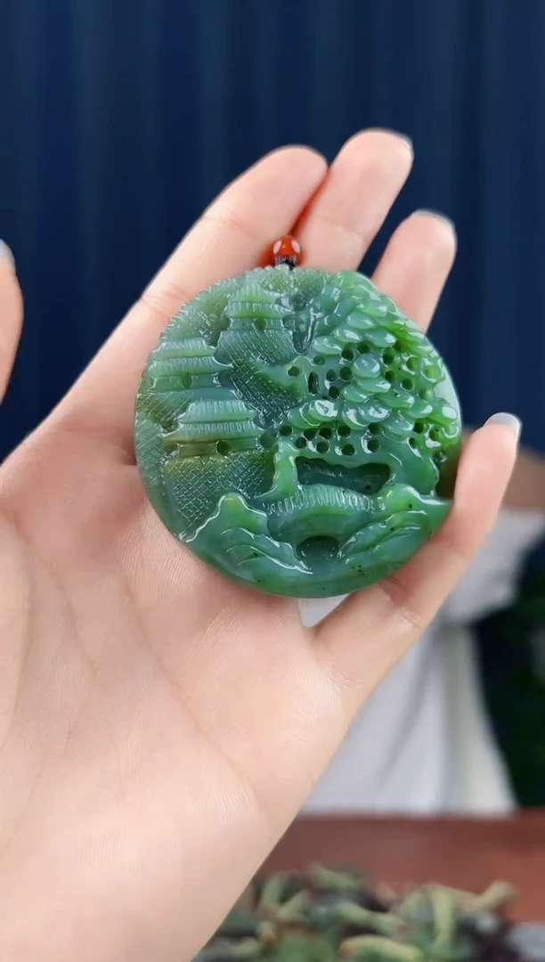 未镶嵌和田玉挂件拍一发一，多样性发货