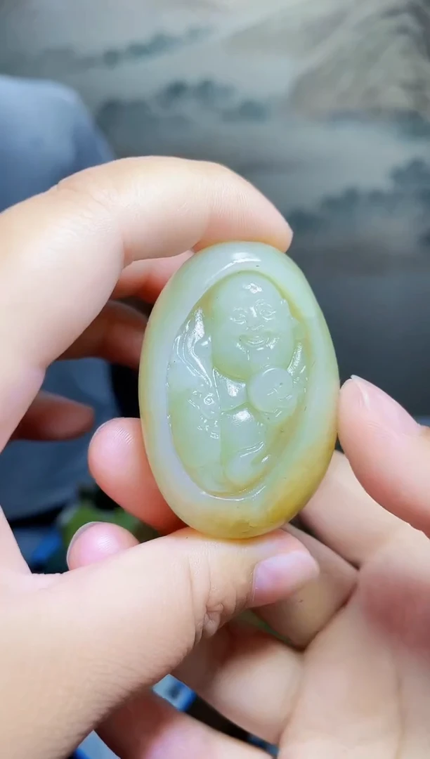 和田玉未镶嵌颈饰1