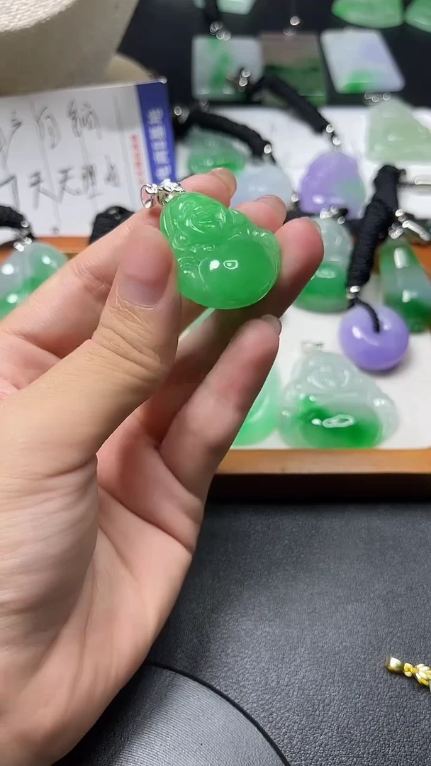颈饰未镶嵌翡翠所见即所得 一图一物
