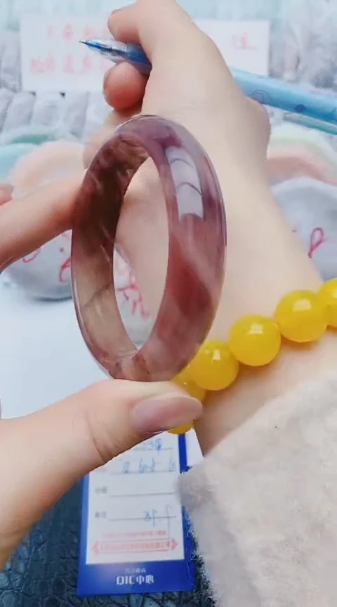 未镶嵌手镯石英质玉z134+59-60-61