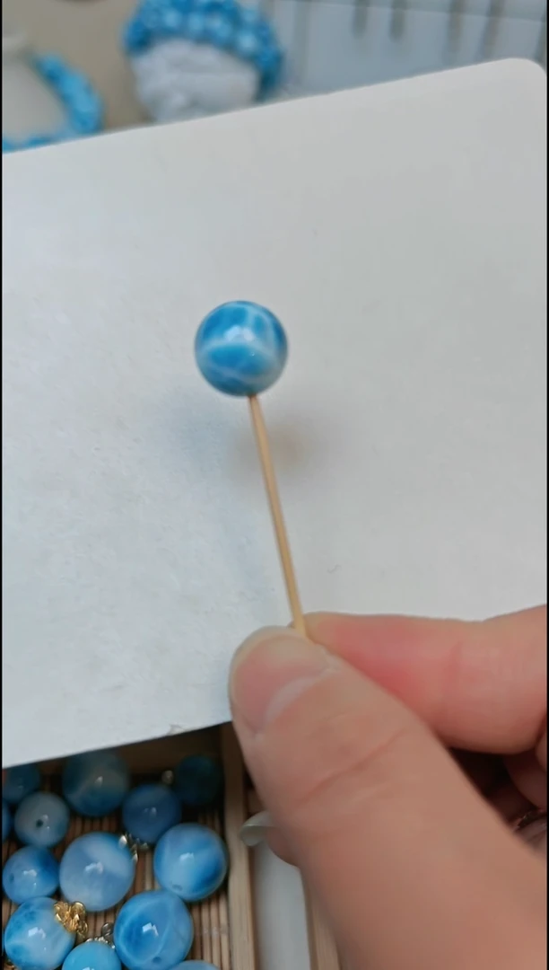 【闪购商品】针钠钙石（海纹石）珠宝半成品未镶嵌多样性发一颗