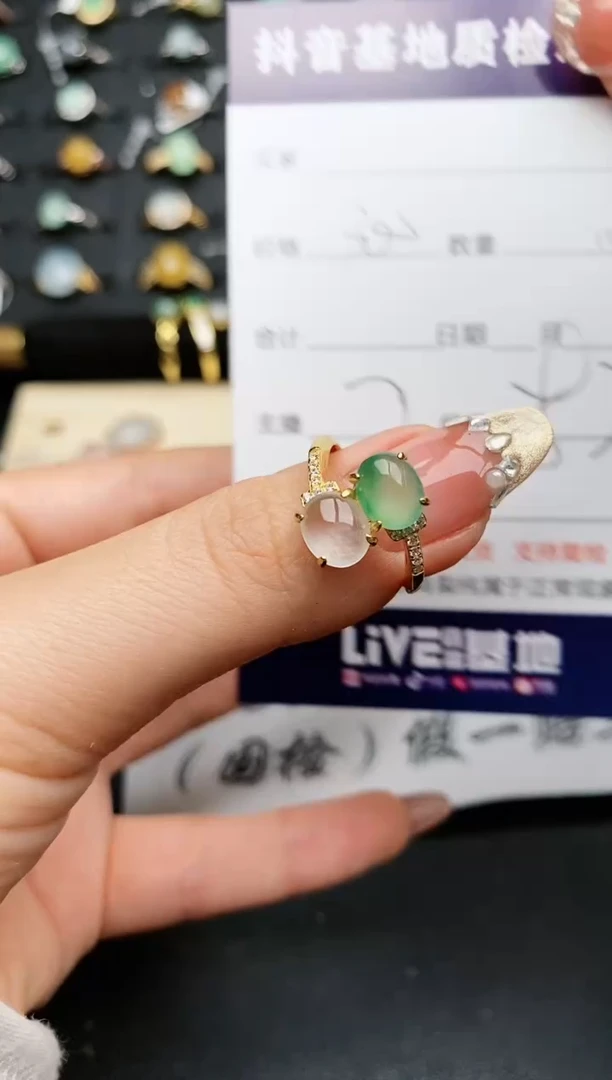 【闪购商品】翡翠戒指银S925镶嵌..........