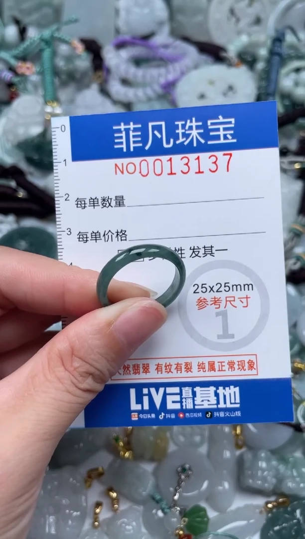 颈饰未镶嵌翡翠13137