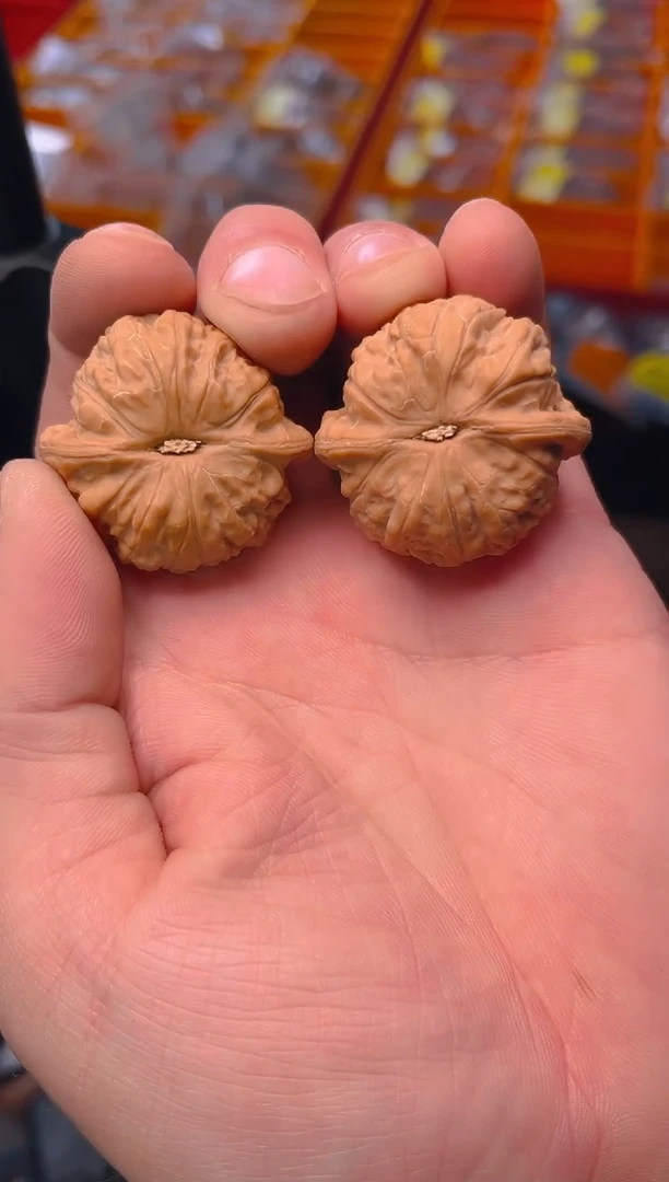 【闪购商品】文玩核桃把件37乾隆磨