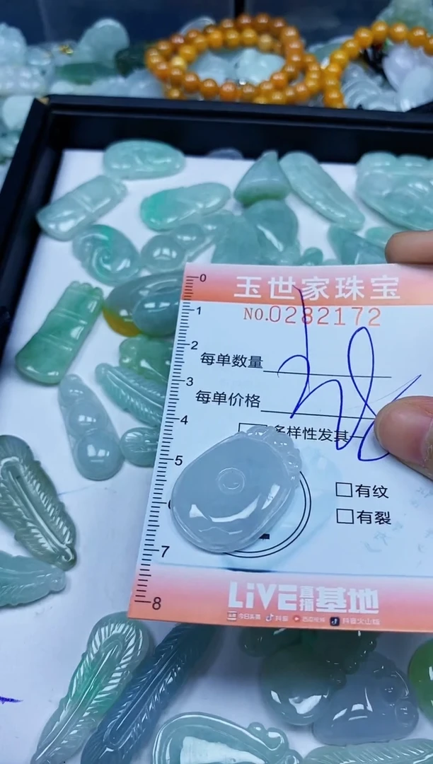 翡翠未镶嵌颈饰闪购0282172