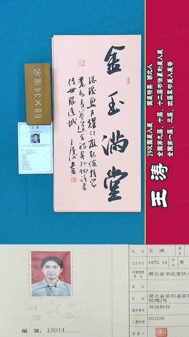 书法207R王涛书法作品