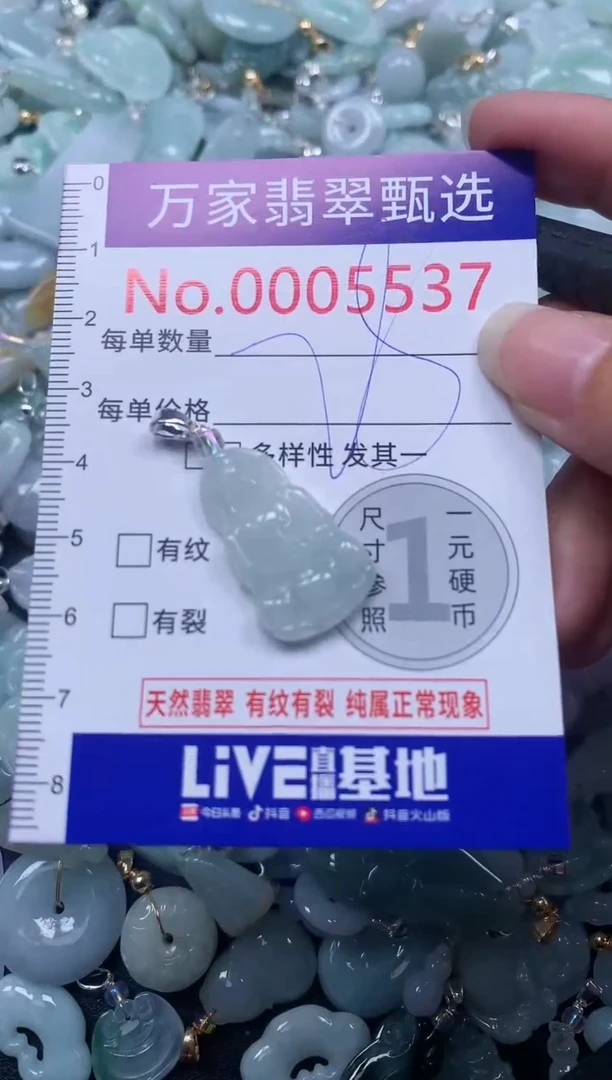 颈饰未镶嵌翡翠5537
