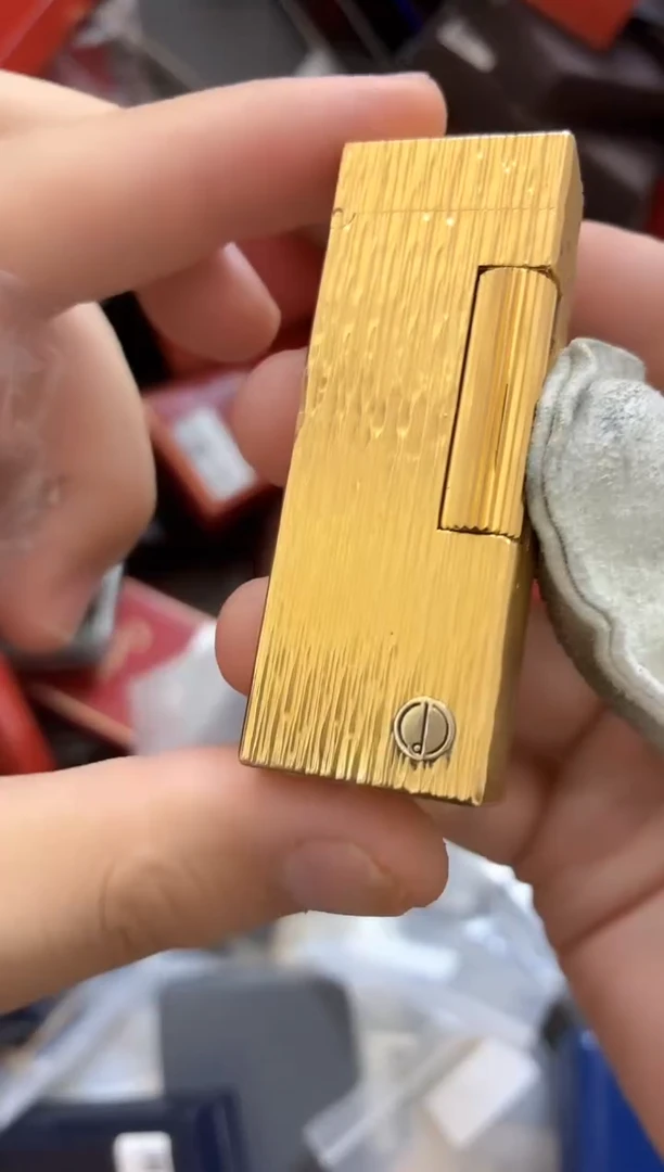 五代金大树皮打火机