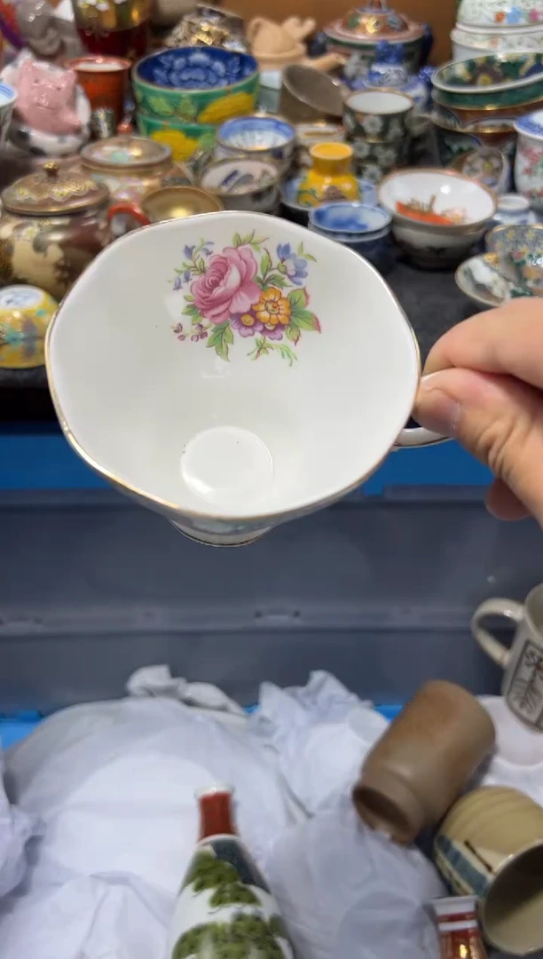 瓷片在****?夏目海外回流瓷器中古品。