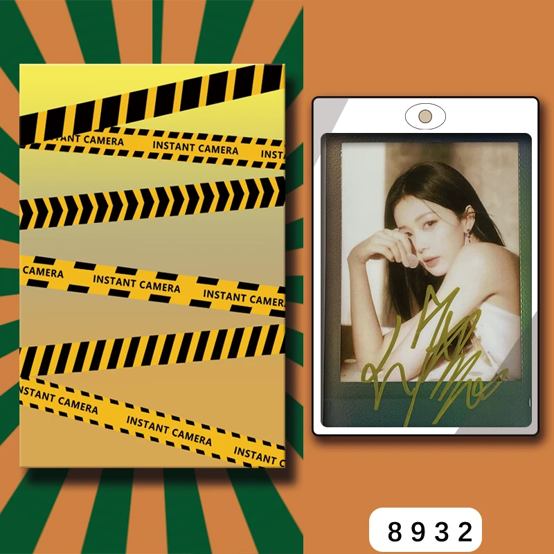 D8932【白鹿】 正品拍立得照片 金属