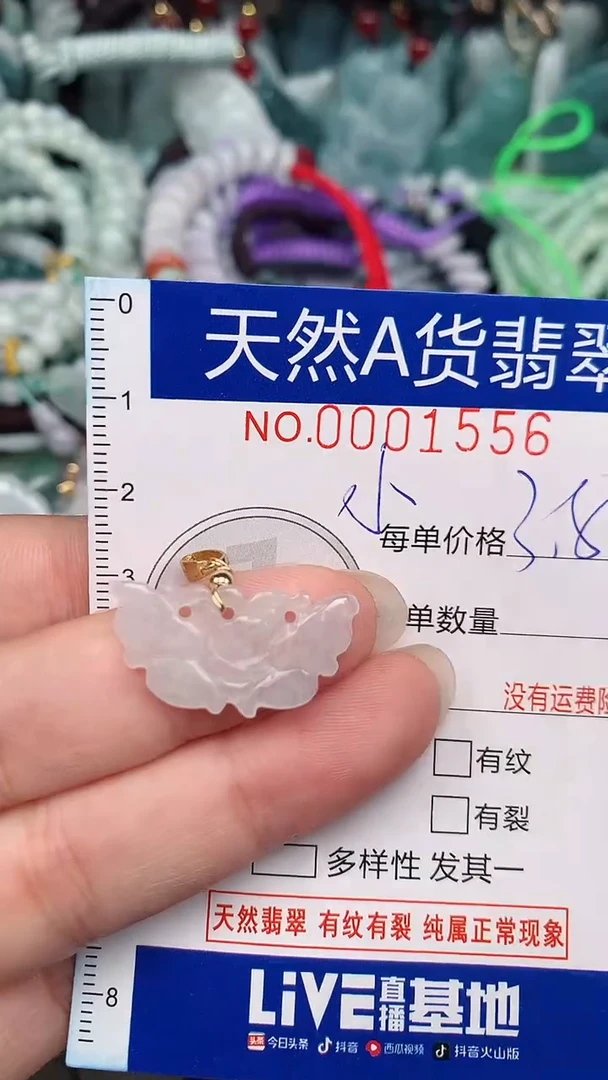 翡翠未镶嵌颈饰...0001556