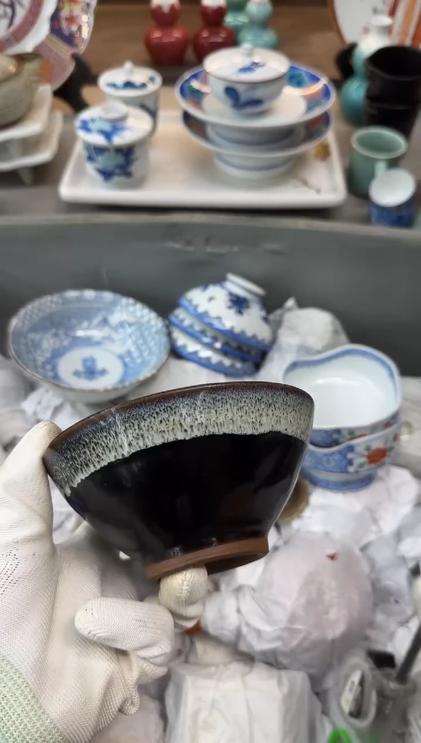 茶盏马*野瓷器瓷器瓷器瓷器