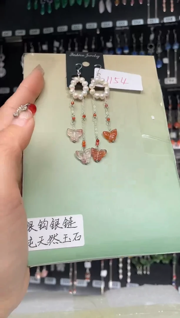 【闪购商品】紫晶耳饰银S925镶嵌喜欢拍