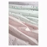 铃兰仙女日本高货乳幼儿标准棉质提花面料波点布料宽110cm 160G/M