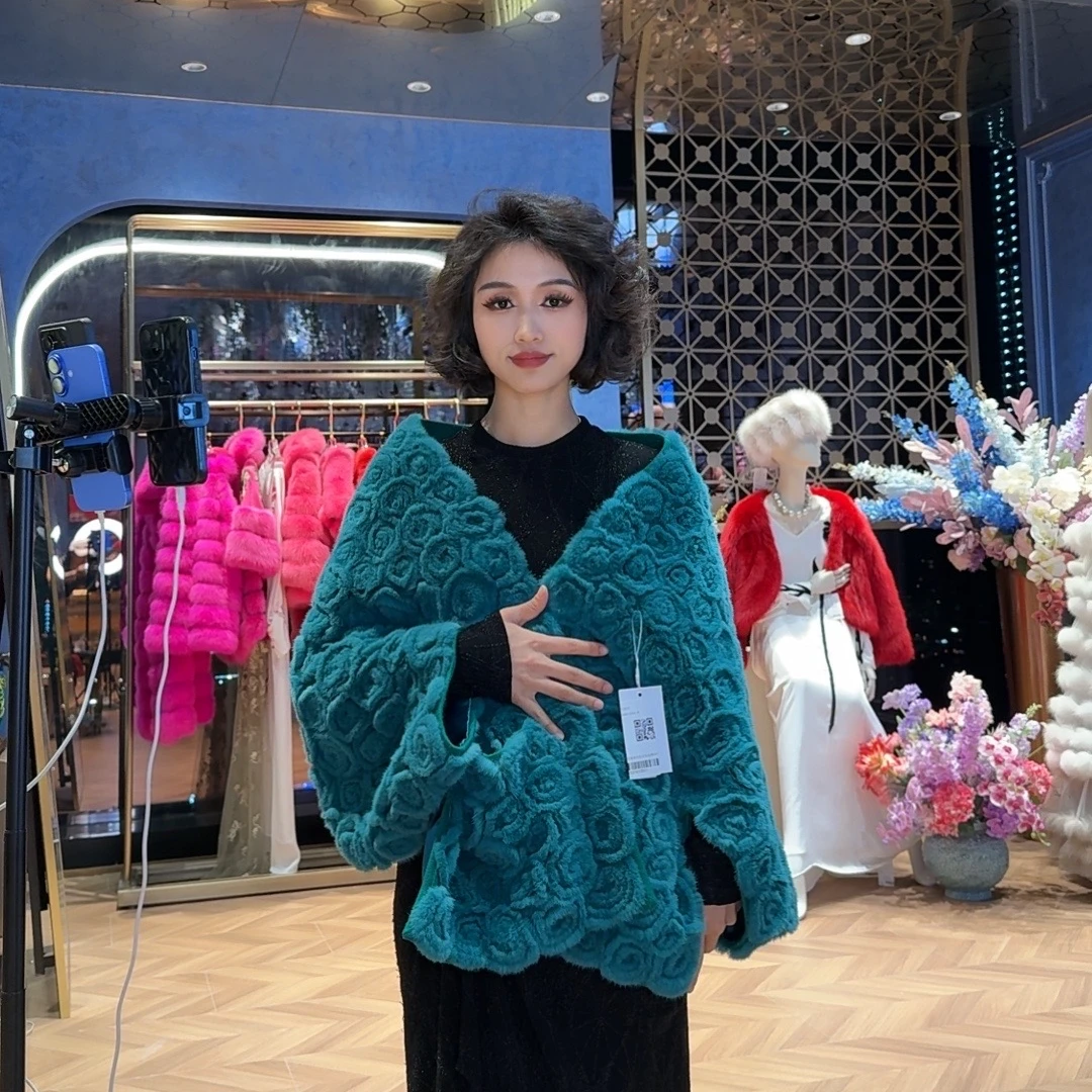 【浇铸玫瑰】2024冬季新品秀场女装外套S23363  紫色