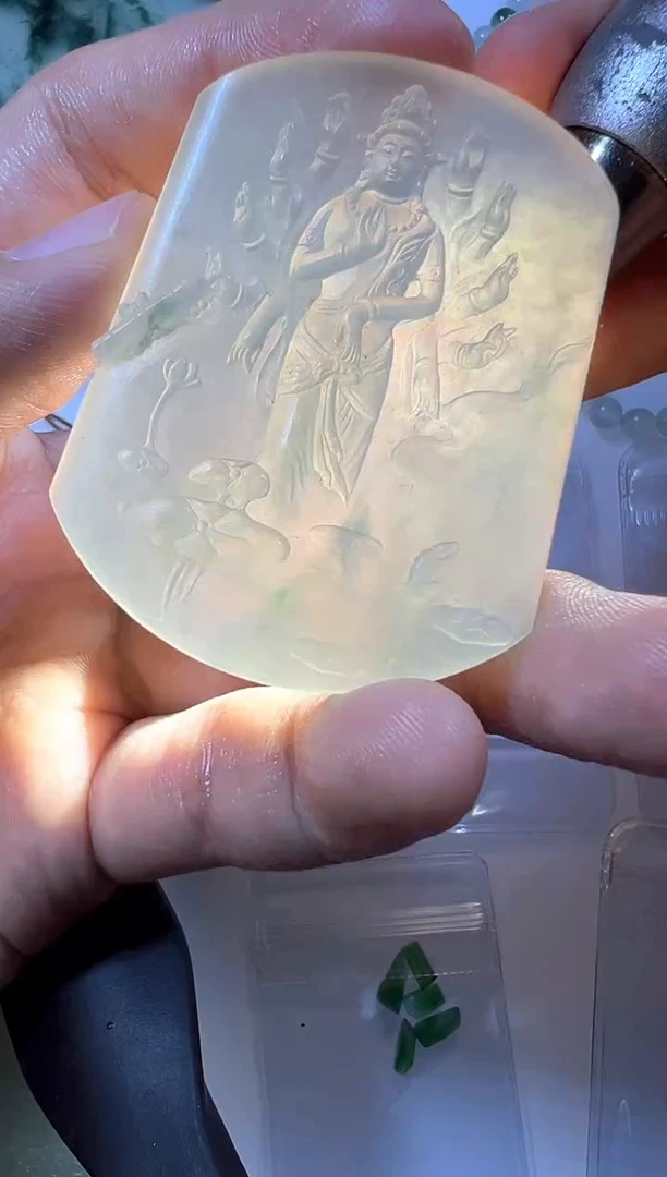 未镶嵌定制翡翠挂件