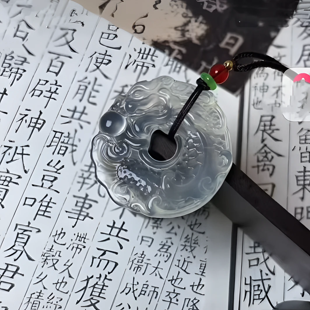 【抖音基地质检正品】龙鱼扣吊坠