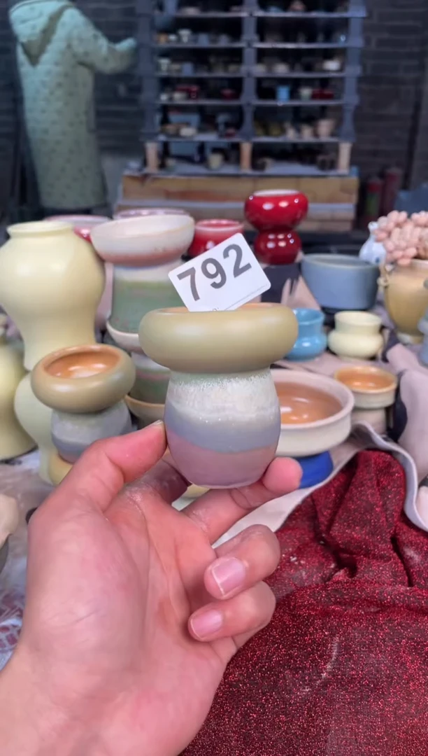 【闪购商品】摆件792小芳知木花盆编号