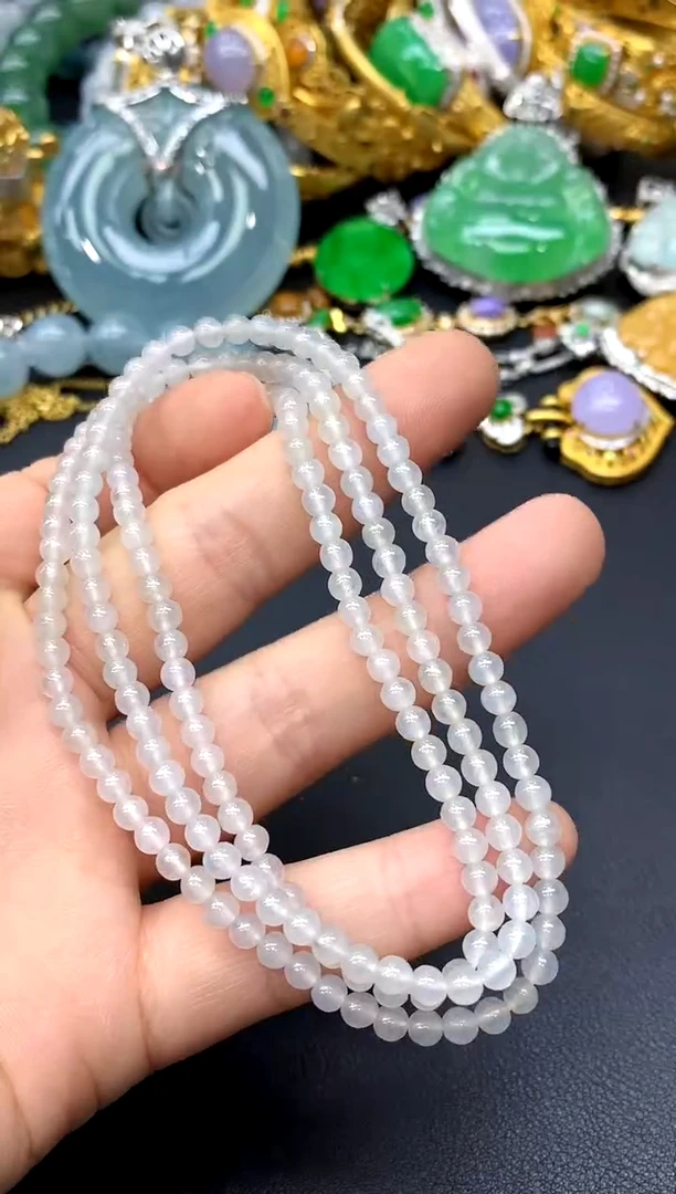 颈饰未镶嵌翡翠157-中国好珍宝