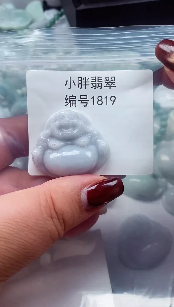 颈饰未镶嵌翡翠缅甸天然A货翡翠1819