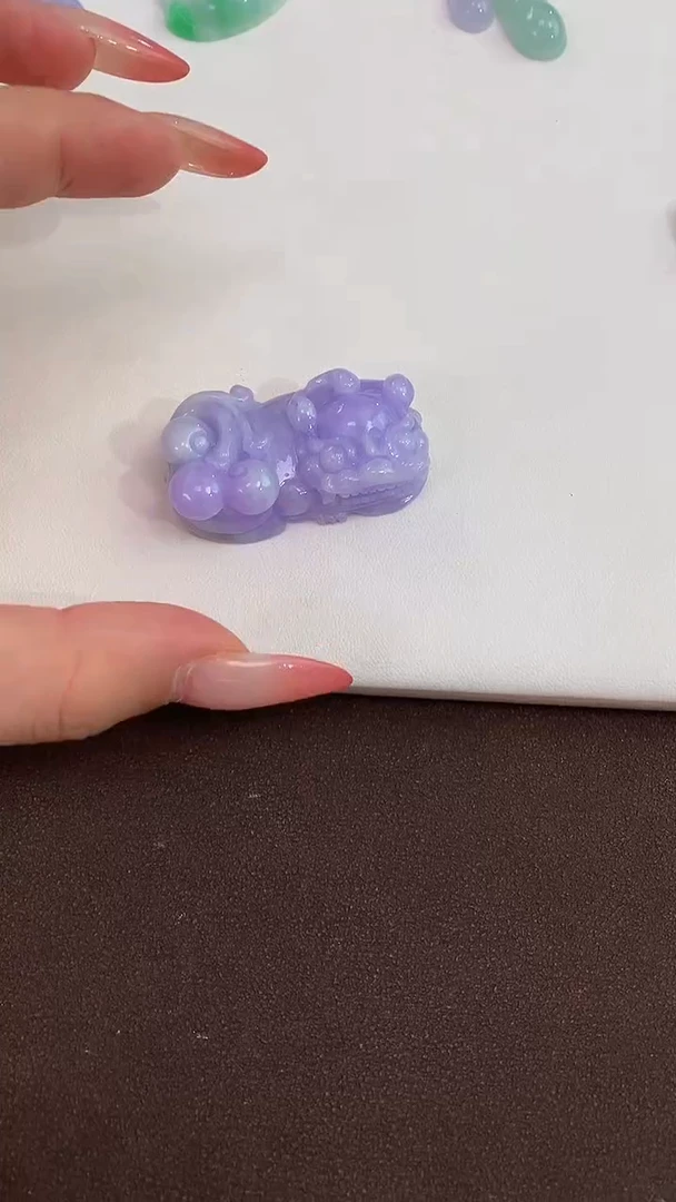 颈饰未镶嵌翡翠天然缅甸A货翡翠