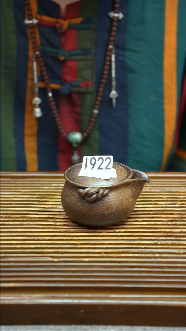 万古烧粗陶手工茶具