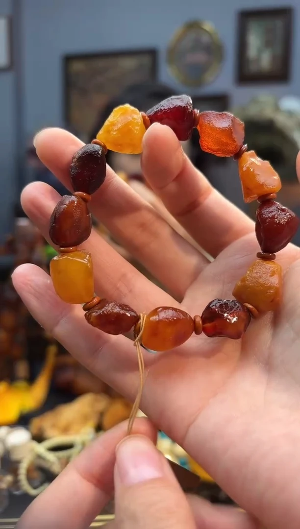 手串琥珀未镶嵌手串