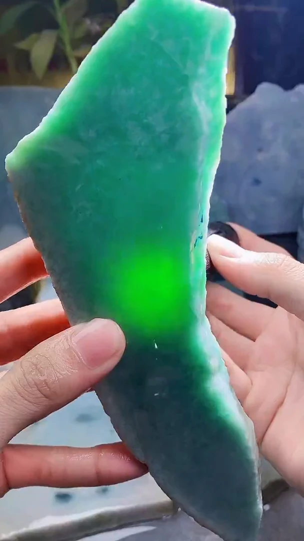 未镶嵌挂件翡翠小雨174