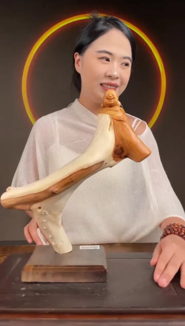 柏木（崖柏）手工摆件,先抢先得! 编号:332