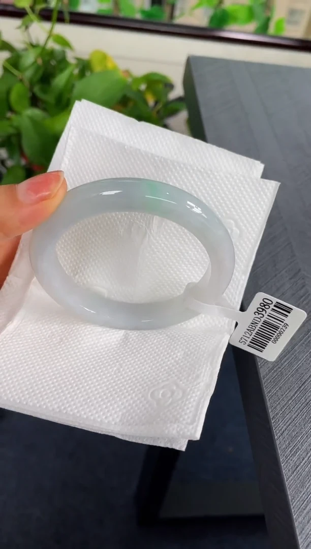未镶嵌手镯翡翠136-57.5