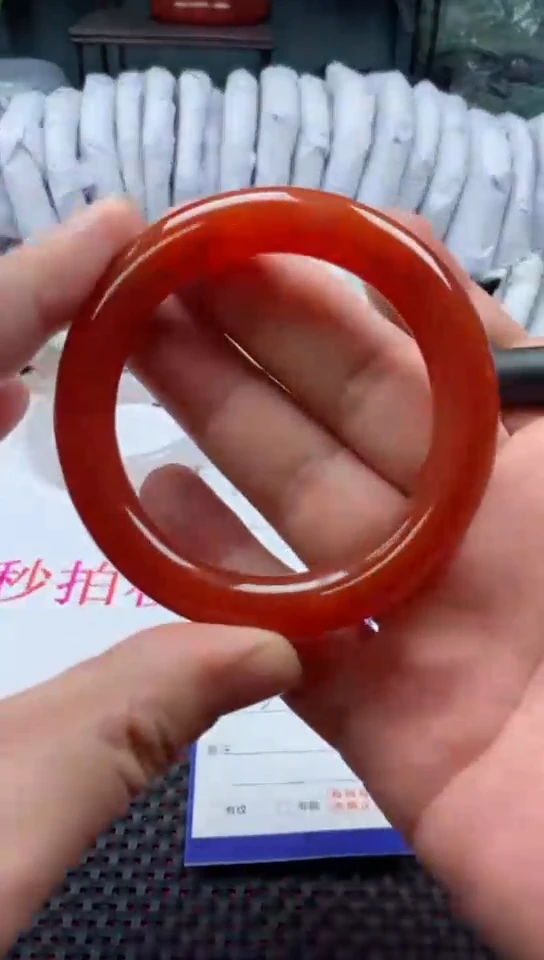 【闪购商品】玛瑙/玉髓手镯未镶嵌194-54多样性发货看清圈口下单