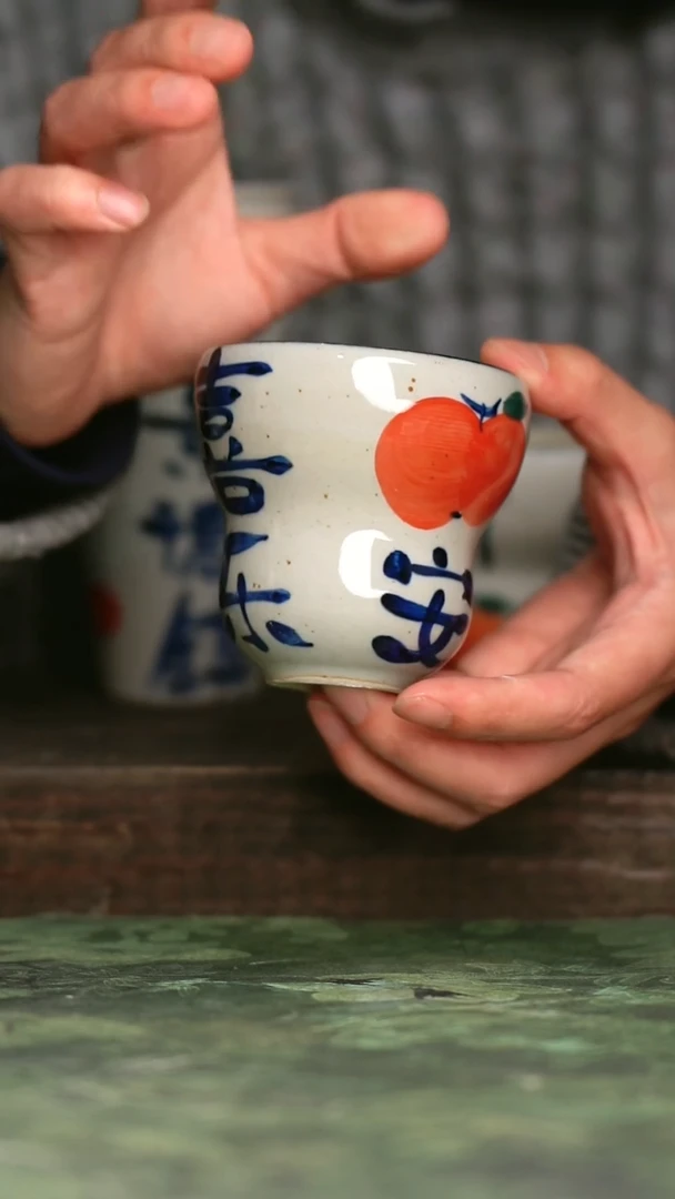 【闪购商品】青诗集手工手绘瓷器