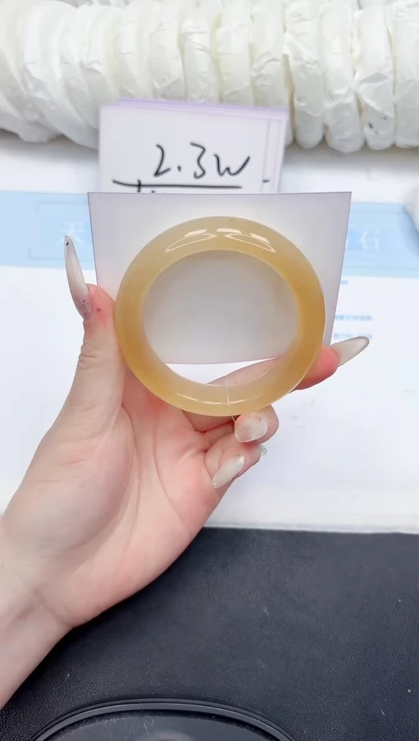 未镶嵌手镯石英质玉268-60
