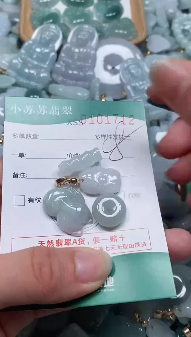 【闪购商品】翡翠颈饰未镶嵌闪购商品0101712