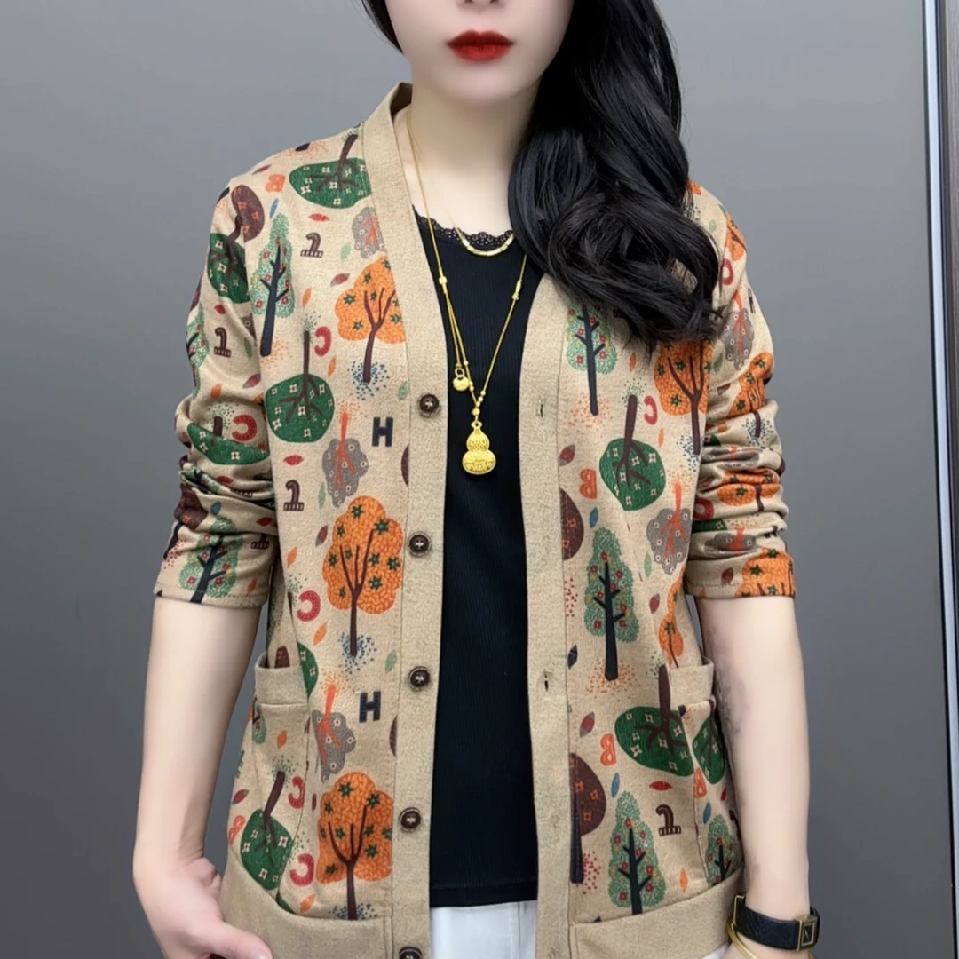 2025 春夏新款时尚减龄显瘦百搭洋气开衫外套