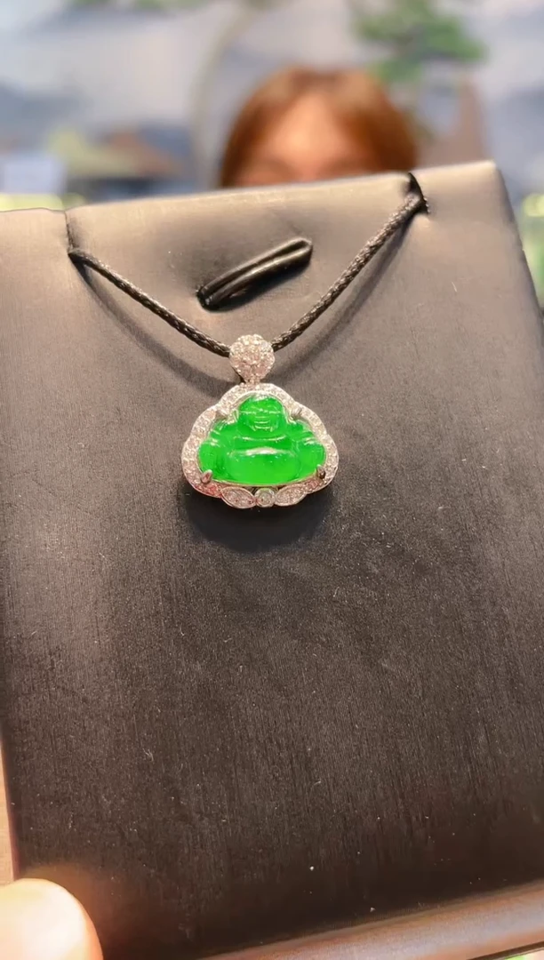 翡翠未镶嵌颈饰翡翠A3