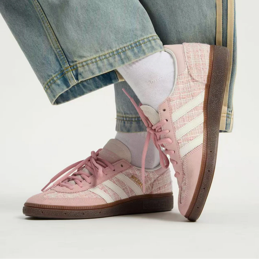 adidas HANDBALL SPEZIAL W 「T头鞋」经典运动板鞋德训鞋JR4503