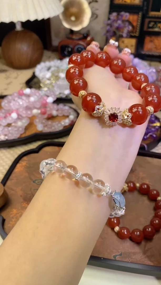 【闪购商品】玛瑙手饰未镶嵌1402手串