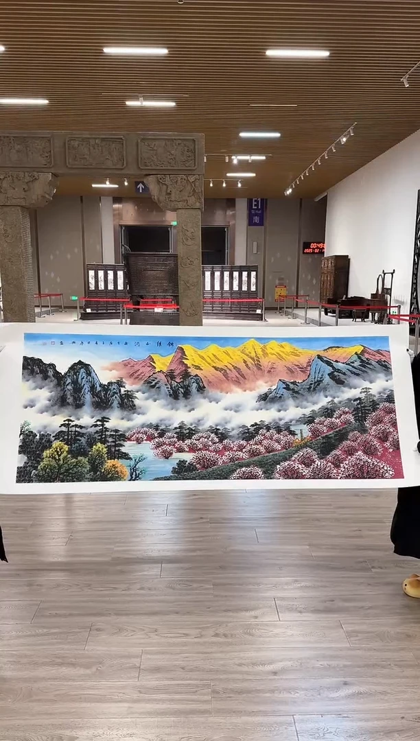 【闪购商品】国画53 赵隆轩艺术馆李庆兴老师作品