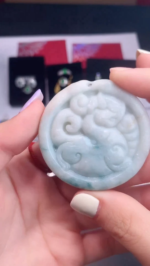 颈饰未镶嵌翡翠0芹0翡翠珠宝768