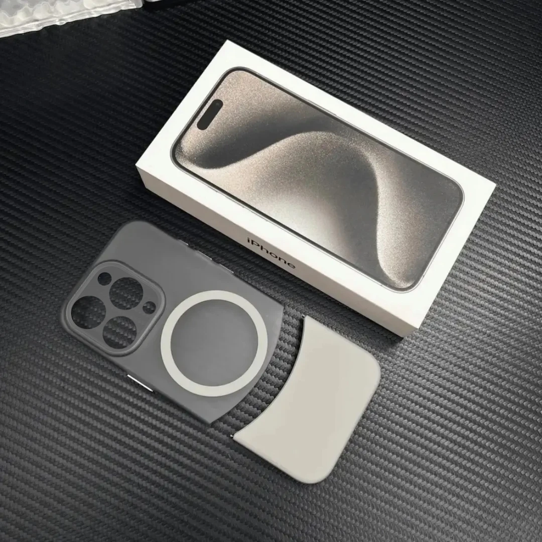 欧克里里上下插拼适用苹果15promax磨砂iPhone16拼接套13手机壳14