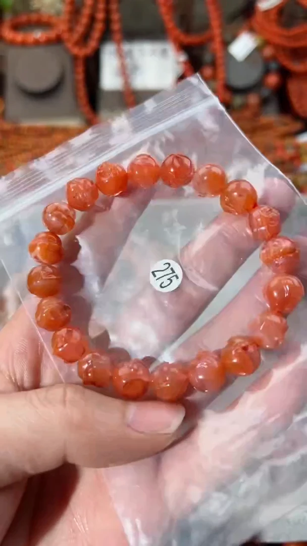 【闪购商品】南红玛瑙手串未镶嵌10